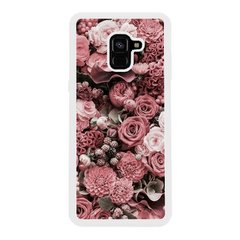 Чехол «Flowers» на Samsung А8 Plus 2018 арт. 1470