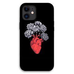 Чехол &laquo;Heart in flowers&raquo; на iPhone 12 mini арт.2325