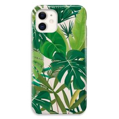 Чехол «Tropical leaves» на iPhone 12 mini арт.2403