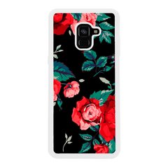 Чехол «Flowers» на Samsung А8 Plus 2018 арт. 903