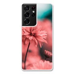 Чохол «Pink flower» на Samsung S21 Ultra арт. 2405