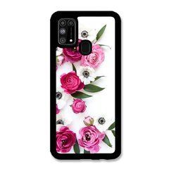 Чехол &laquo;Pink flowers&raquo; на Samsung M31 арт. 944