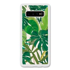 Чохол «Tropical leaves» на Samsung S10 арт. 2403