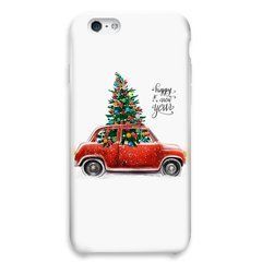 Новогодний чехол &laquo;Christmas tree&raquo; на iPhone 5|5s|SE арт. 2105