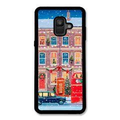 Новогодний чехол &laquo;London christmas&raquo; на Samsung A6 2018 арт. 1904