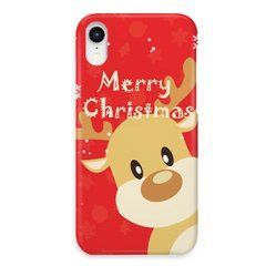 Новогодний чехол &laquo;Merry christmas&raquo; на iPhone Xr арт. 1527