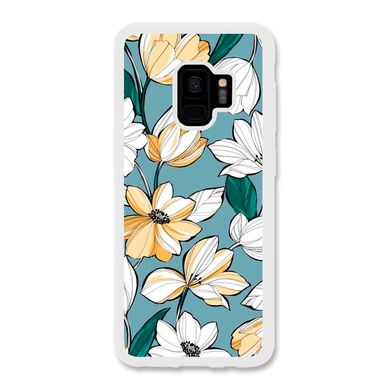 Чехол «White and yellow flowers» на Samsung S9 арт. 2409