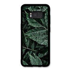 Чехол &laquo;Green leaves&raquo; на Samsung S8 Plus арт. 1322
