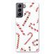 Новогодний чехол &laquo;Candy cane&raquo; на Samsung S22 Plus арт. 1170