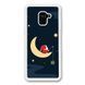 Новорічний чохол &laquo;Santa Claus on the moon&raquo; на Samsung A8 2018 арт. 1497