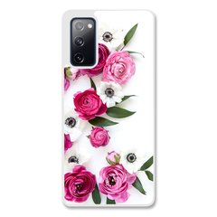 Чохол «Pink flowers» на Samsung S20 FE арт. 944