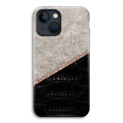 Чехол «Marble and leather» на iPhone 15 арт. 2477