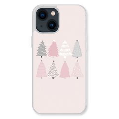 Новорічний чохол «Christmas trees» на iPhone 15 Plus арт. 1493