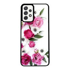 Чехол &laquo;Pink flowers&raquo; на Samsung A72 арт. 944