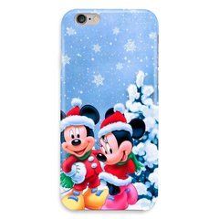 Новорічний чохол &laquo;Mickey Mouse and Minnie Mouse&raquo; на iPhone 6|6s арт. 1906