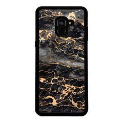 Чохол &laquo;Black and yellow&raquo; на Samsung A8 2018 арт. 1361