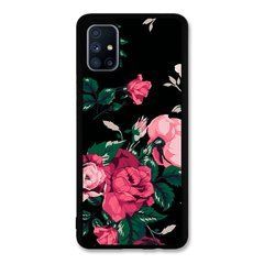 Чехол &laquo;Dark flowers&raquo; на Samsung A71 арт. 1237