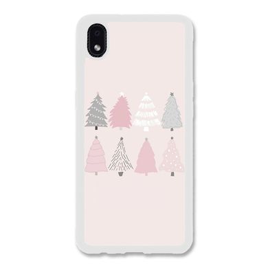 Новогодний чехол «Christmas trees» на Samsung M01 Core арт. 1493