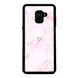 Чохол «Heart and pink marble» на Samsung А8 Plus 2018 арт. 1471