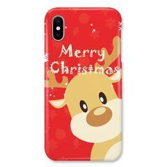 Новогодний чехол &laquo;Merry christmas&raquo; на iPhone X|Xs арт. 1527