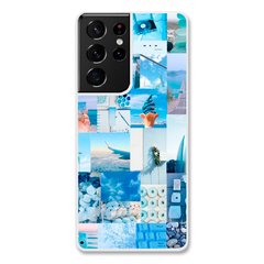 Чохол «Blue collage» на Samsung S21 Ultra арт. 2420