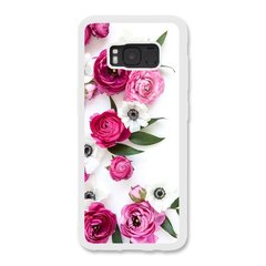 Чехол «Pink flowers» на Samsung S8 арт. 944
