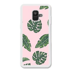 Чехол «Tropical leaves» на Samsung А6 2018 арт. 1303