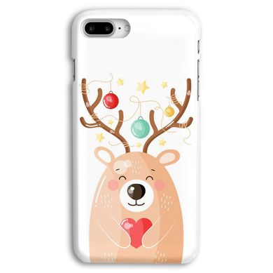 Новогодний чехол «Deer» на iPhone 7+|8+ арт. 1174