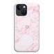 Чехол &laquo;Heart and pink marble&raquo; на iPhone 13 mini арт.1471