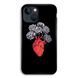 Чохол &laquo;Heart in flowers&raquo; на iPhone 13 mini арт.2325