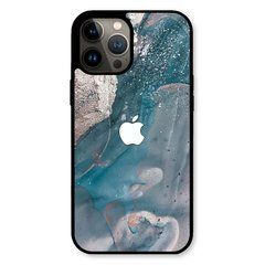 Чехол &laquo;Вlue textures&raquo; на iPhone 12 Pro Max арт.1656-я