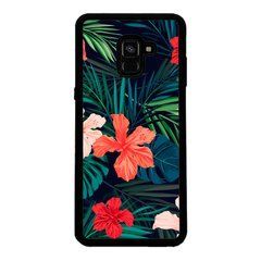 Чохол &laquo;Tropical flowers&raquo; на Samsung A8 2018 арт. 965