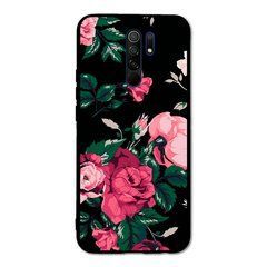 Чехол на Xiaomi Redmi 9 &laquo;Dark flowers&raquo; арт. 1237