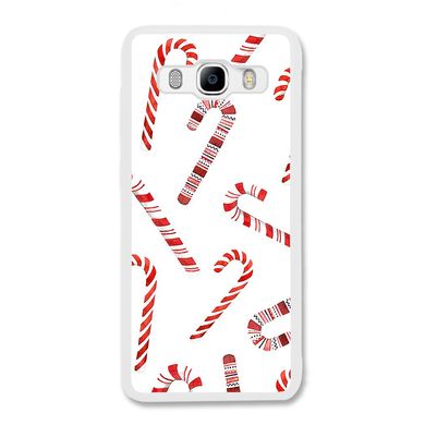 Новогодний чехол «Candy cane» на Samsung J5 2016 арт. 1170