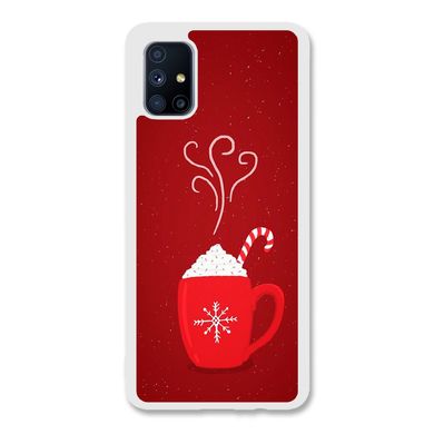 Новорічний чохол «Hot chocolate» на Samsung M31s арт. 1183