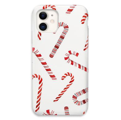 Новорічний чохол «Candy cane» на iPhone 12 mini арт. 1170