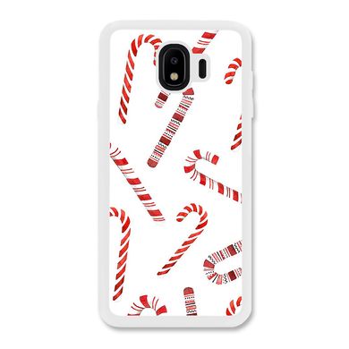 Новорічний чохол «Candy cane» на Samsung J4 2018 арт. 1170