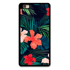 Чехол «Tropical flowers» на Huawei P8 Lite арт. 965