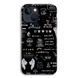 Чехол &laquo;Black cover&raquo; на iPhone 13 арт.1788