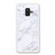 Чехол «White marble» на Samsung А6 2018 арт. 736