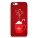 Новорічний чохол «Hot chocolate» на iPhone 5|5s|SE арт. 1183