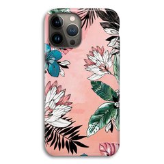 Чохол «Pink tropical» на iPhone 12|12 Pro арт.824