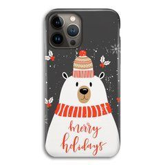 Новогодний чехол &laquo;Happy Holidays&raquo; на iPhone 14 Pro Max арт. 1897