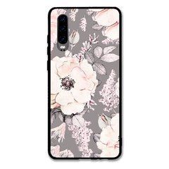 Чехол &laquo;Pink and grey&raquo; на Huawei P30 арт. 2322