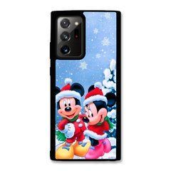 Новорічний чохол &laquo;Mickey Mouse and Minnie Mouse&raquo; на Samsung Note 20 Ultra арт. 1906