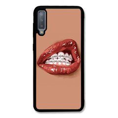 Чехол &laquo;Lips&raquo; на Samsung A7 2018 арт. 2305