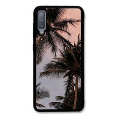 Чехол &laquo;Palm trees at sunset&raquo; на Samsung A7 2018 арт. 1826