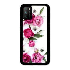 Чохол на Xiaomi Poco M3 &laquo;Pink flowers&raquo; арт. 944