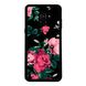 Чохол «Dark flowers» на Samsung А8 2018 арт. 1237