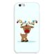 Новорічний чохол «Deer with garland» на iPhone 5|5s|SE арт. 1216